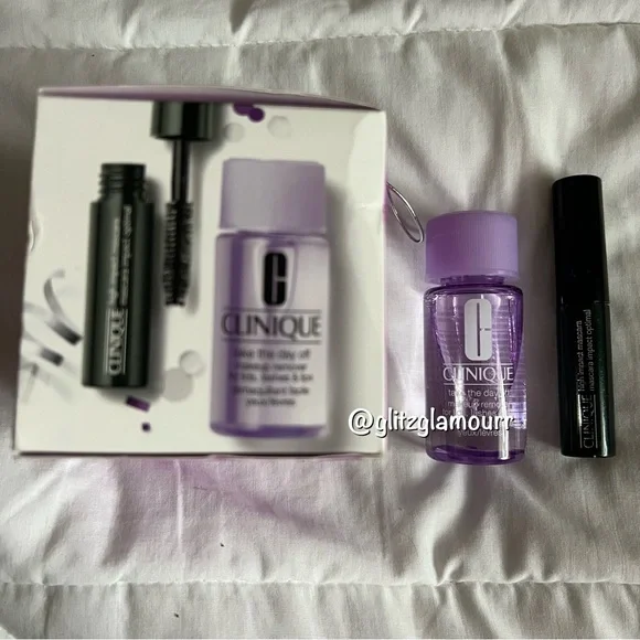 Clinique 2-Piece High Impact Mascara & Take The Day Off Makeup Remover Set - Picture 2 of 3